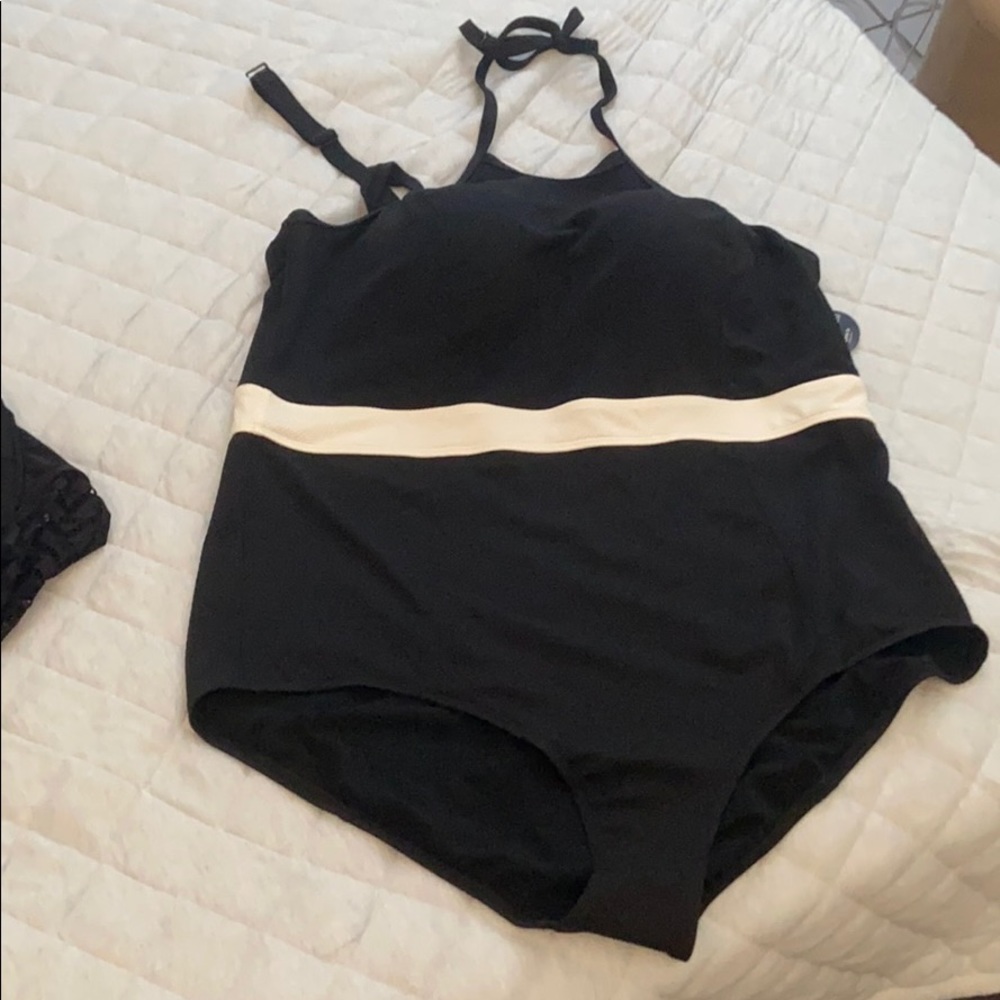 Torrid black swimsuit